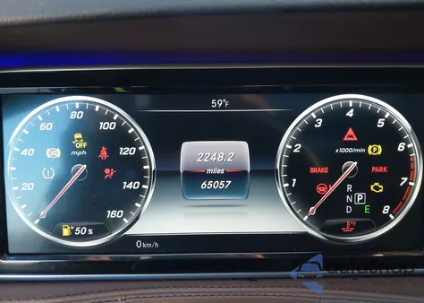 2017 Mercedes-Benz S 550 4Matic z USA, uszkodzony, nr VIN WDDUG8FB2HA312028